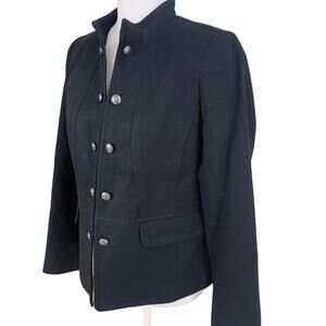 Talbots Midnight Blazer with Metallic Accents
